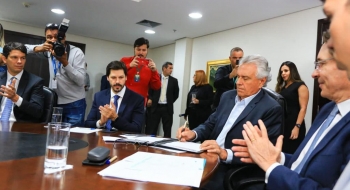 Estado garante R$ 728 mi para esgoto em Aparecida de Goiânia e Trindade